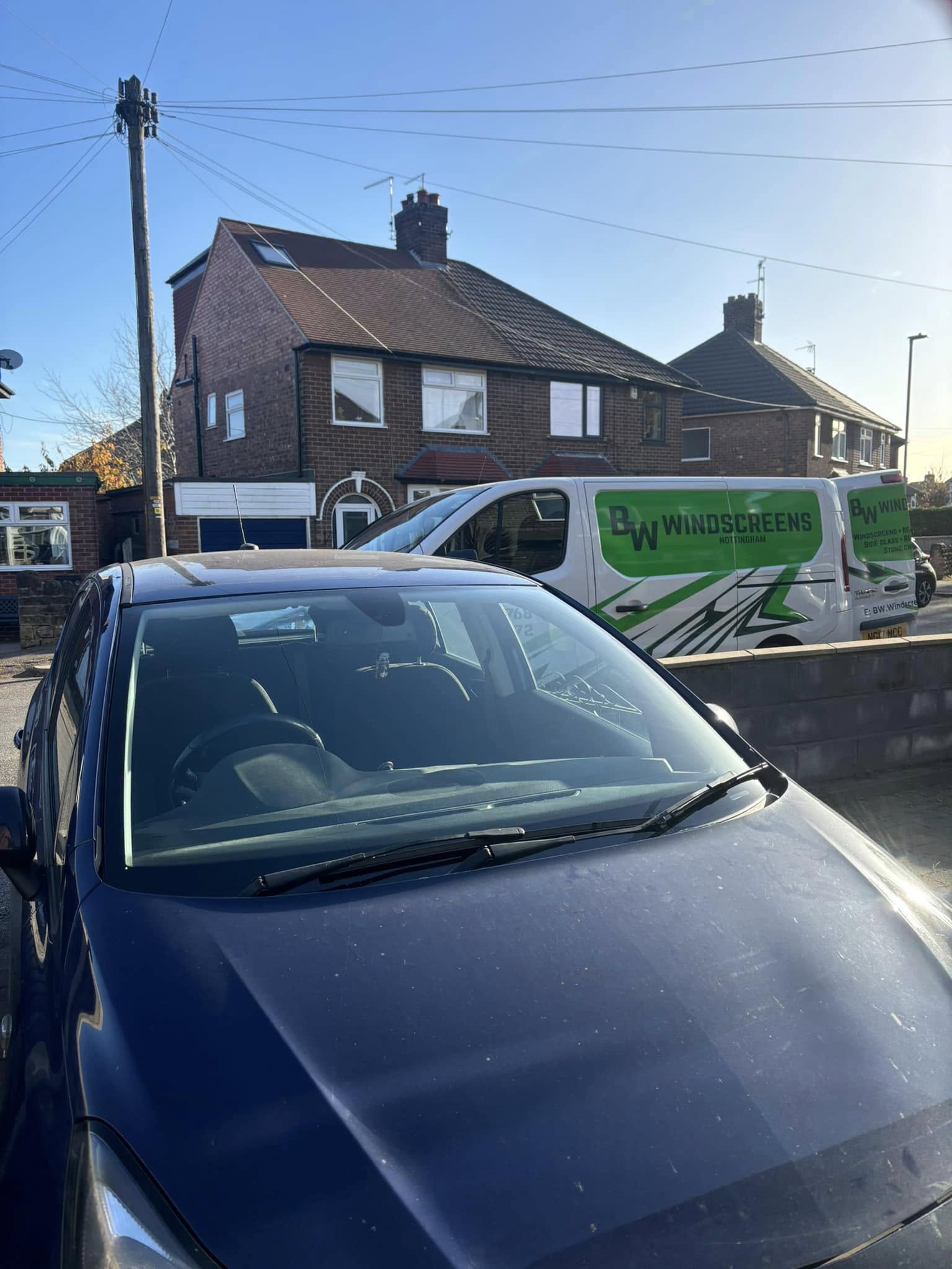Professional windscreen fitting in Derby